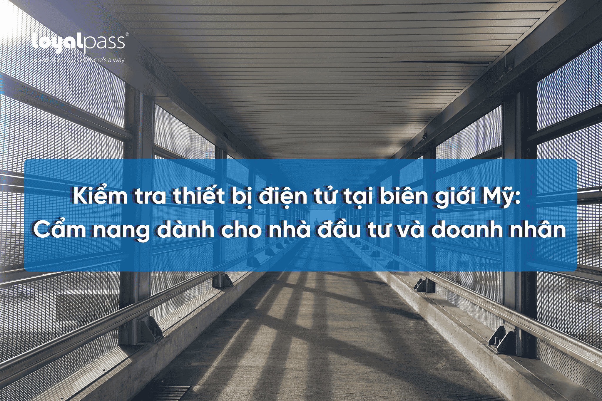 Kiểm tra thiết bị điện tử tại biên giới Mỹ: Kinh nghiệp nhập cảnh Mỹ dành cho nhà đầu tư và doanh nhân từ Loyalpass